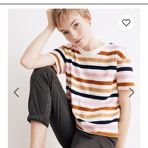 Madewell striped tshirt